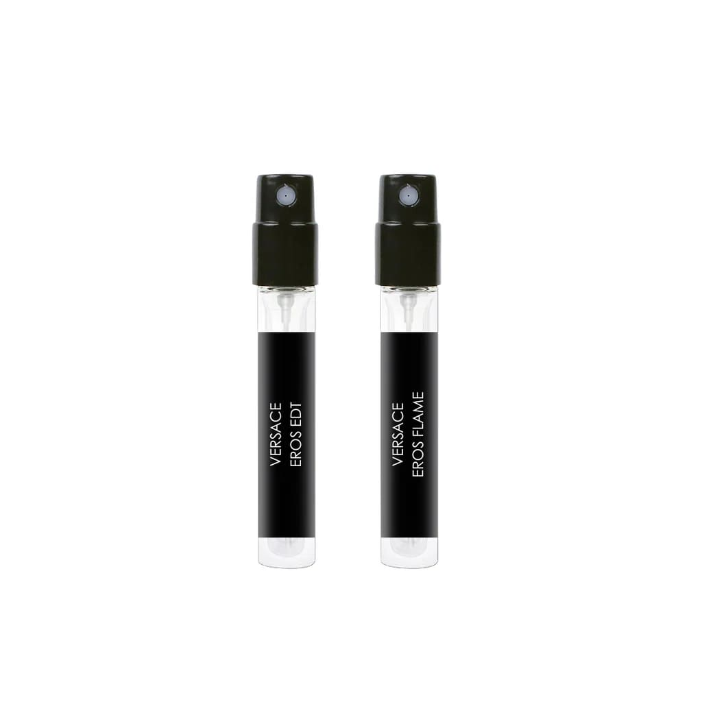 Versace Eros: Fuego y Pasión - (2 Decants 10ML C/U)