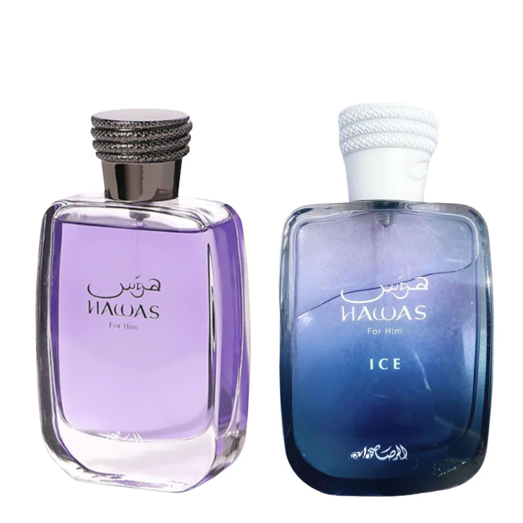 Rasasi Hawas: Original & Ice - (2 Decants 10ML C/U)