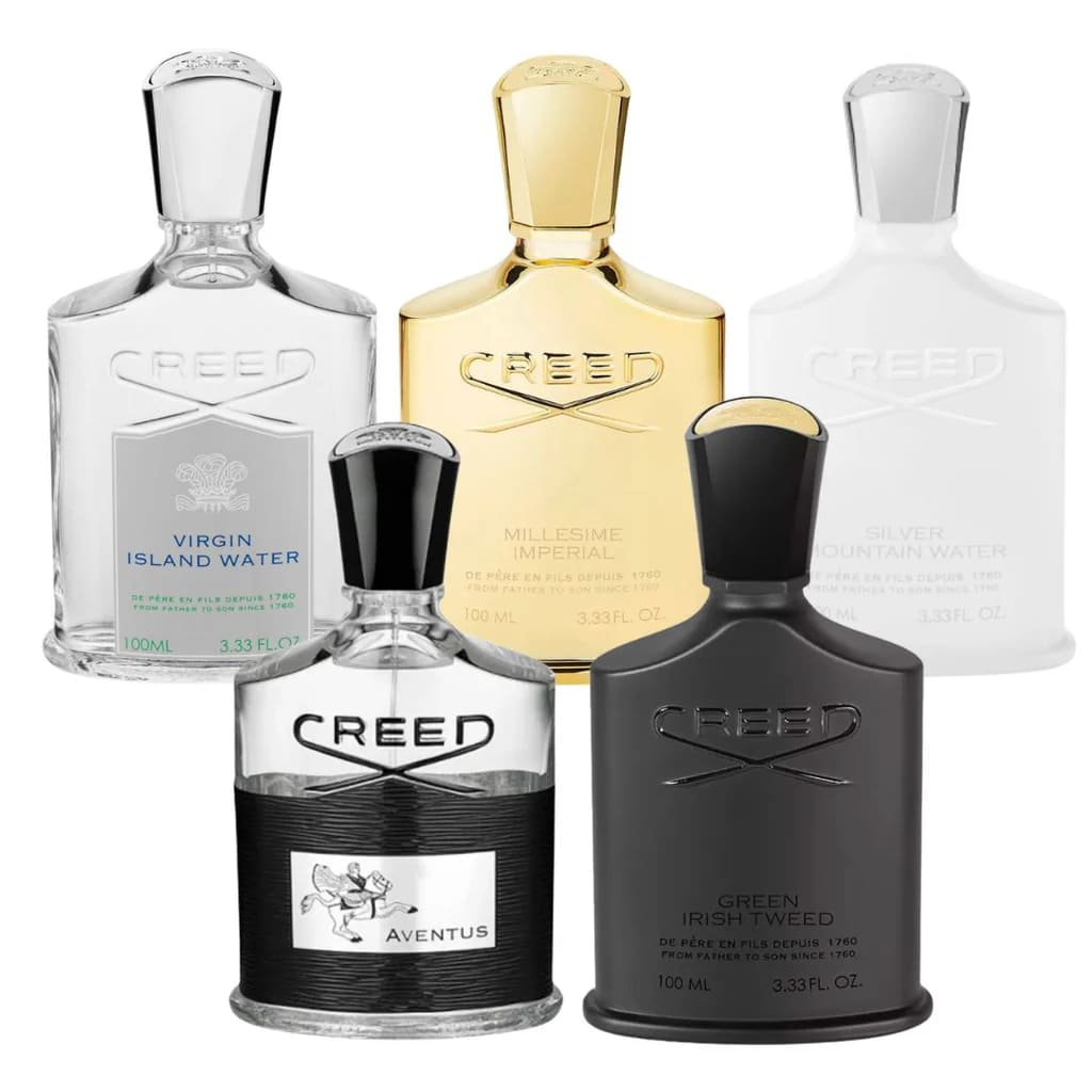 Creed Íconos en Miniatura – ( 5 Decants 10ML C/U)