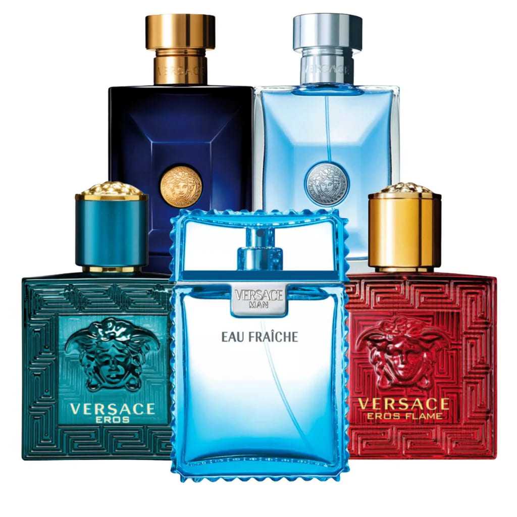 Versace Set – Estilo Mediterráneo ( 5 Decants 10ML C/U)