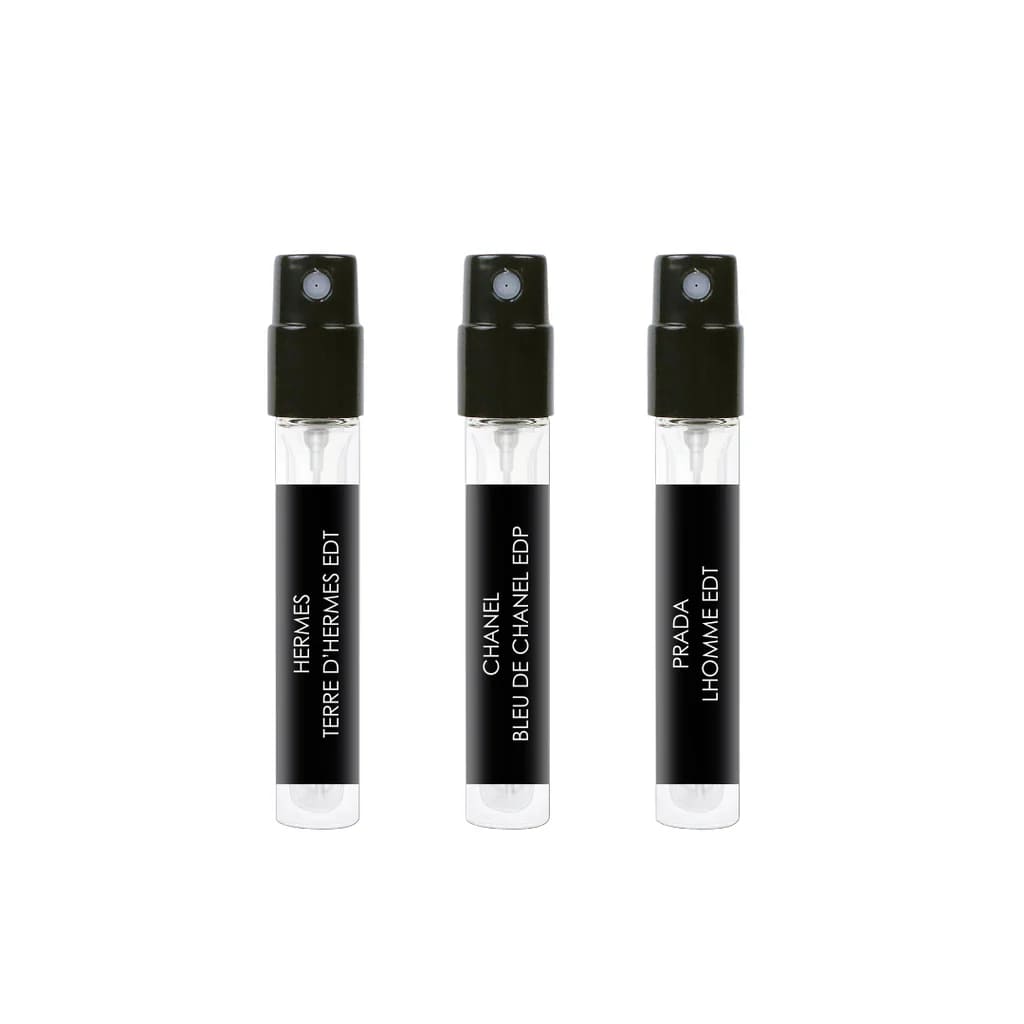 Presencia Ejecutiva – Set Oficina & Diario (3 Decants 10ML C/U)