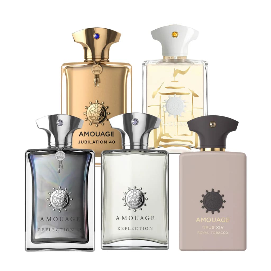 Amouage: Clásicos y Extraits de Lujo - (5 Decants 10ML C/U)