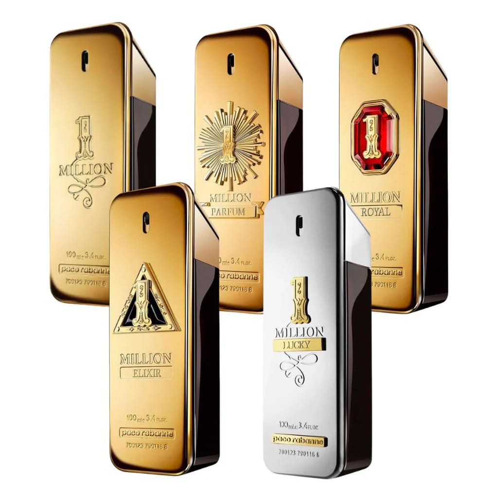 Oro Liquido - Paco Rabanne 1 Million Collection (5 Decants 10ML C/U)
